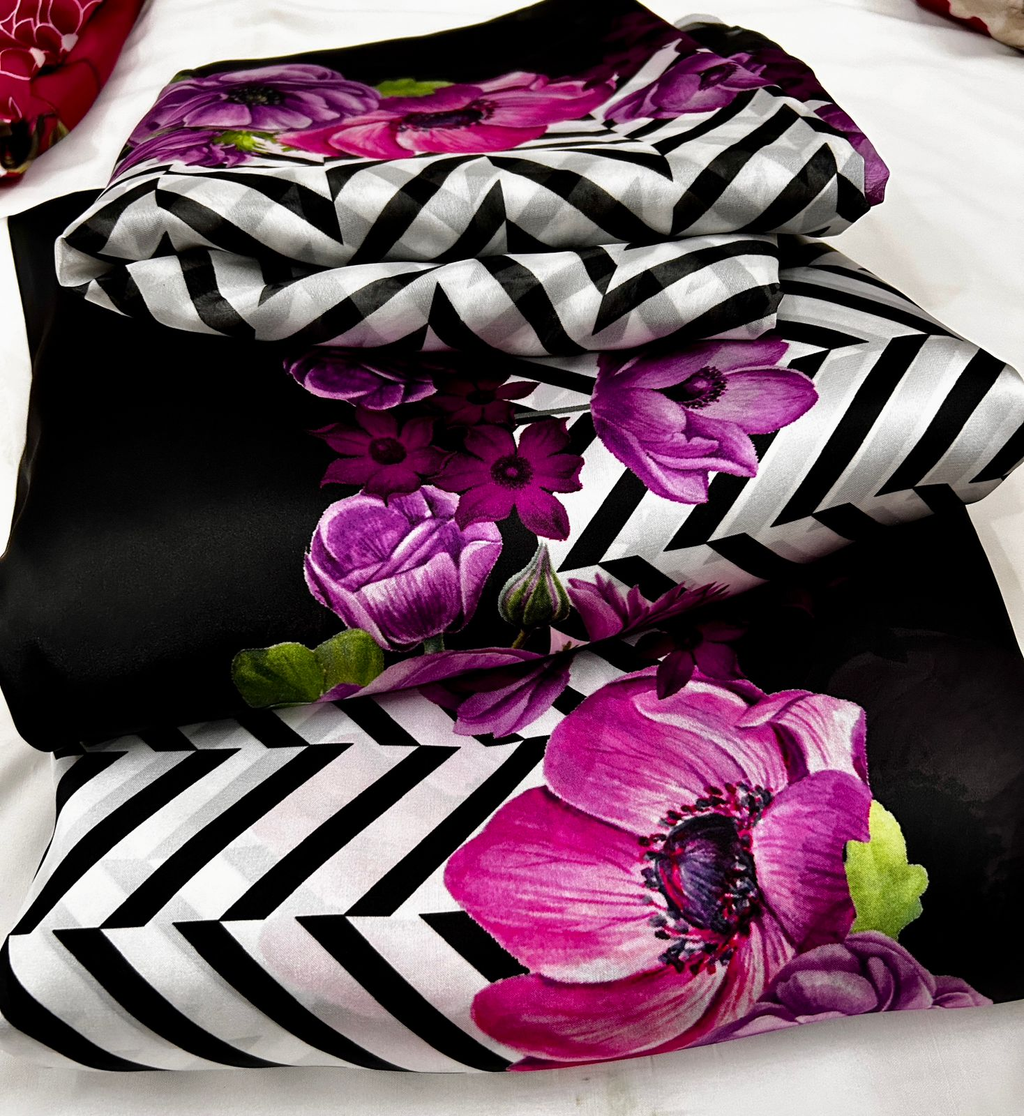 3 PIECE SUIT SAME PRINT