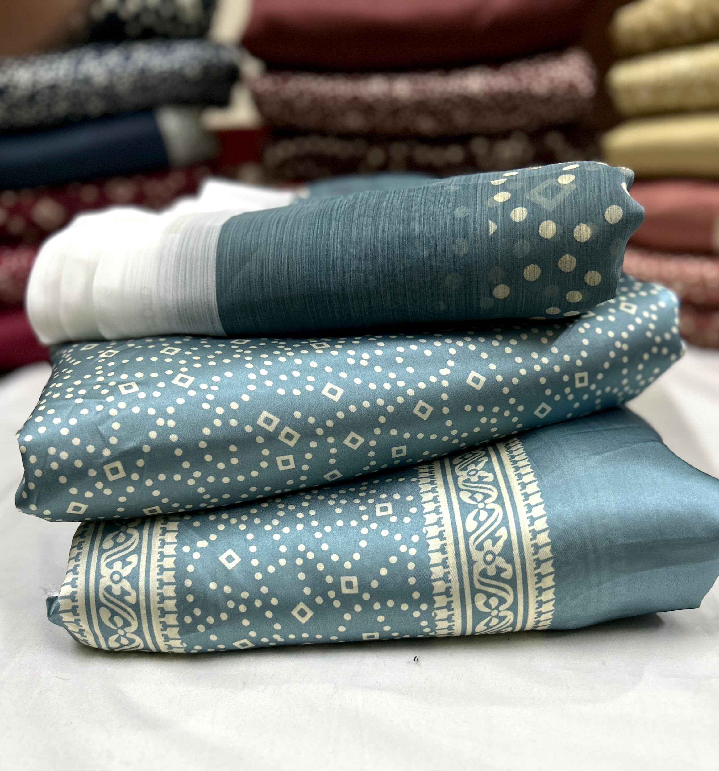 3 PIECE SUIT SAME PRINT