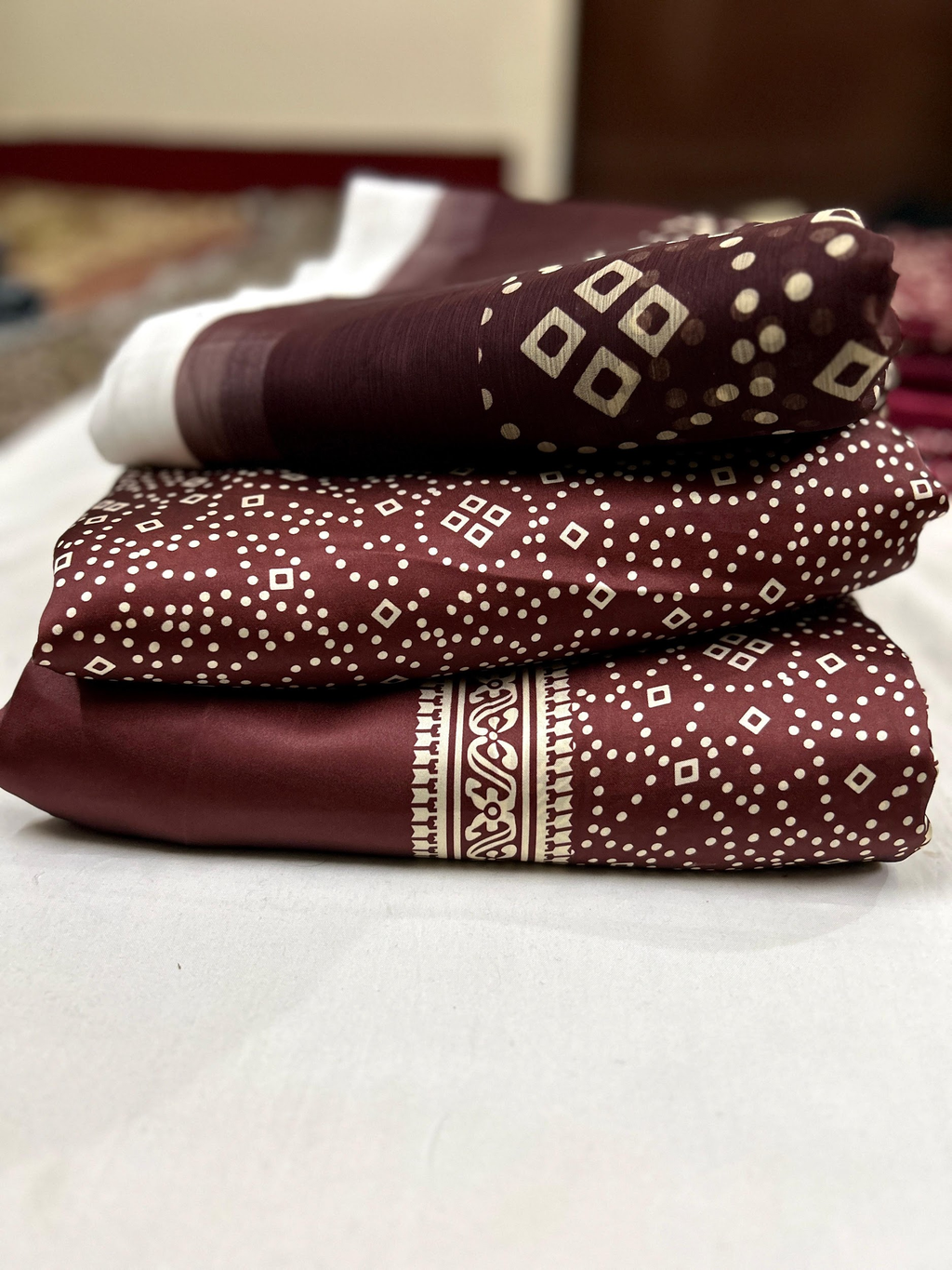 3 PIECE SUIT SAME PRINT