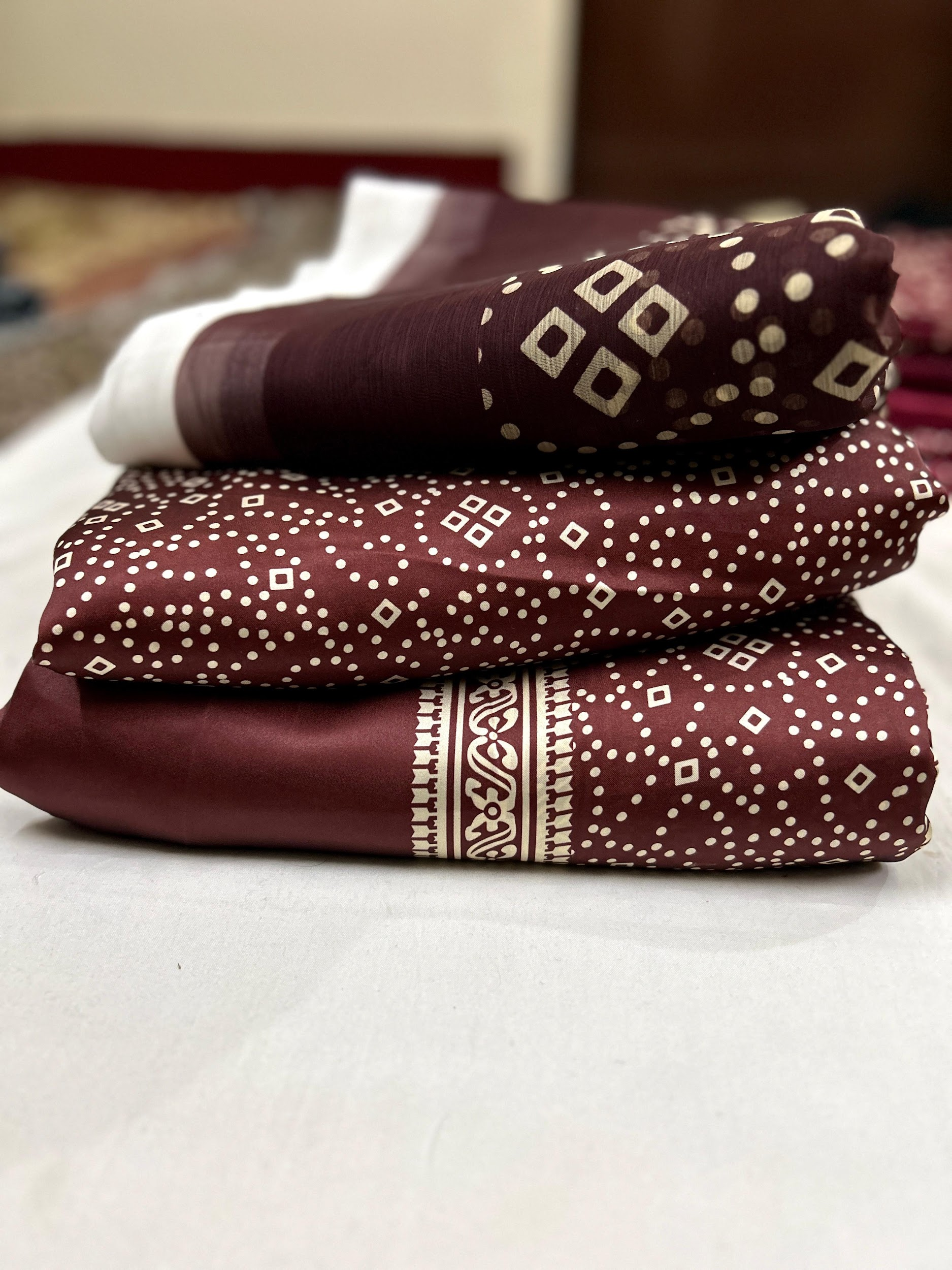 3 PIECE SUIT SAME PRINT